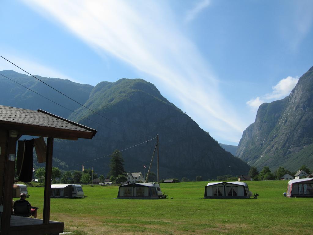 Saebo Camping Ейдфиорд Екстериор снимка